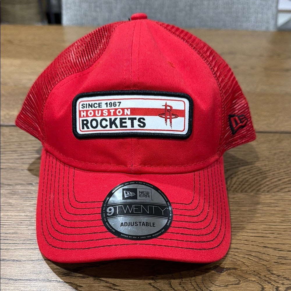 New Era Houston Rockets Trucker Hat
